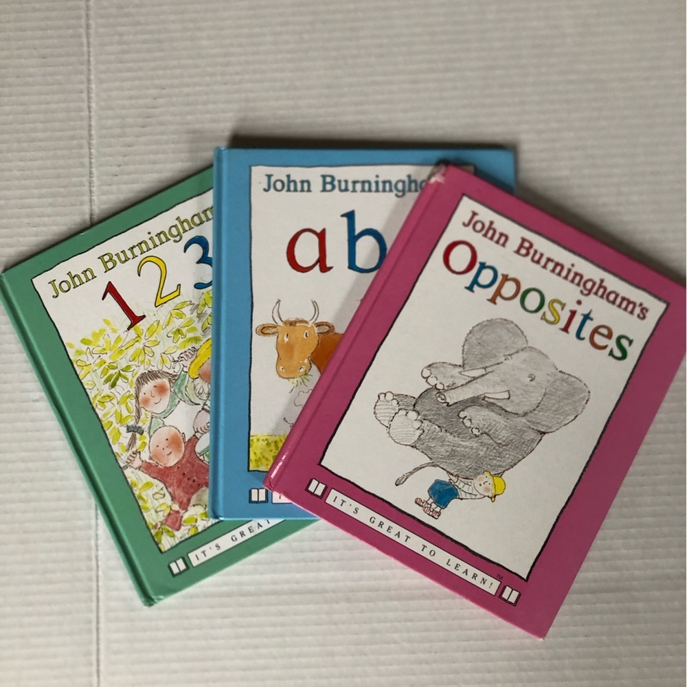 Vtg John Burningham’s It’s Great to Learn Books